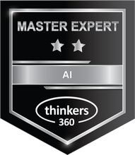 Thinkers360 Master Expert badge: AI